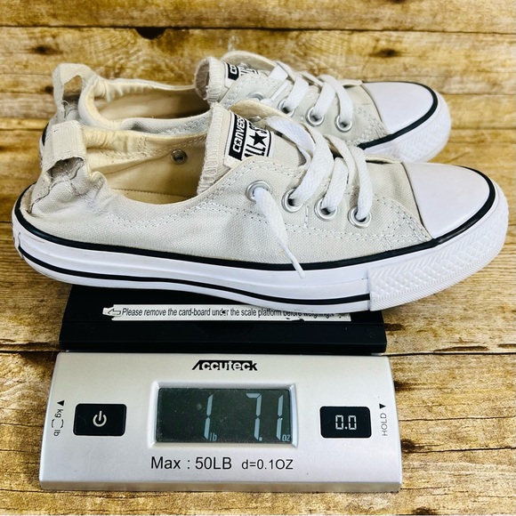 Converse Size 6 Elastic Heel Low-Top Sneakers - Picture 15 of 15